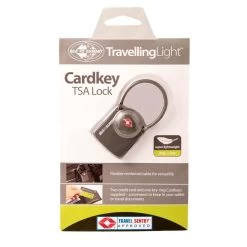 Sea To Summit Travelling Light TSA Travel Lock-Cardkey With Cable