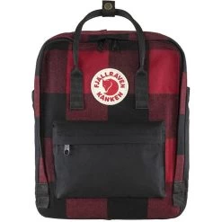 Fjallraven Kanken Re-Wool 5 Fjallraven Kanken Re-Wool -Travel Essentials Shop kanken rewool redblack